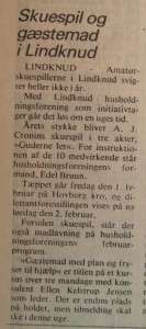 Dilettant, Guderne Ler, i Vestkysten den 24. jan. 1980